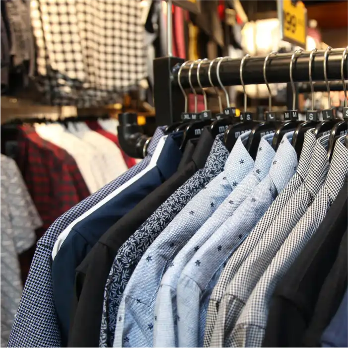 Interior de una tienda de ropa — seguro de comercio en Tenerife