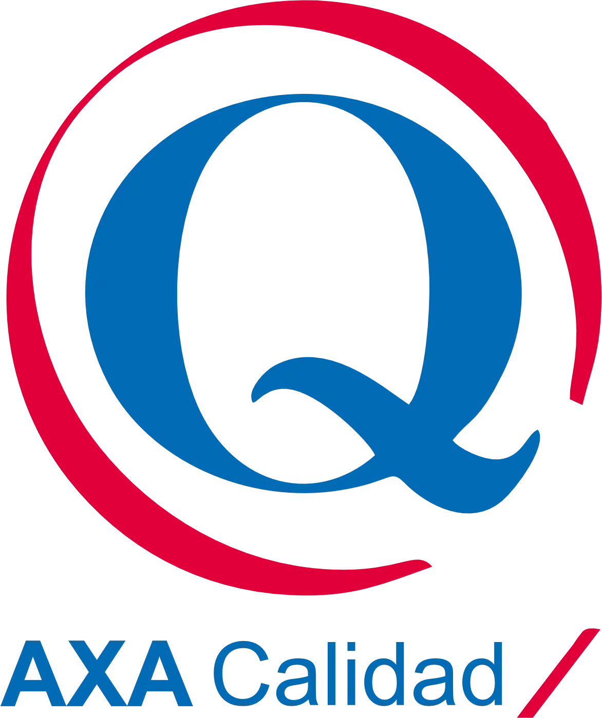 Sello AXA Calidad — certificación UNE-EN ISO 9001:2015 concedida a la Agencia Marrero Castilla